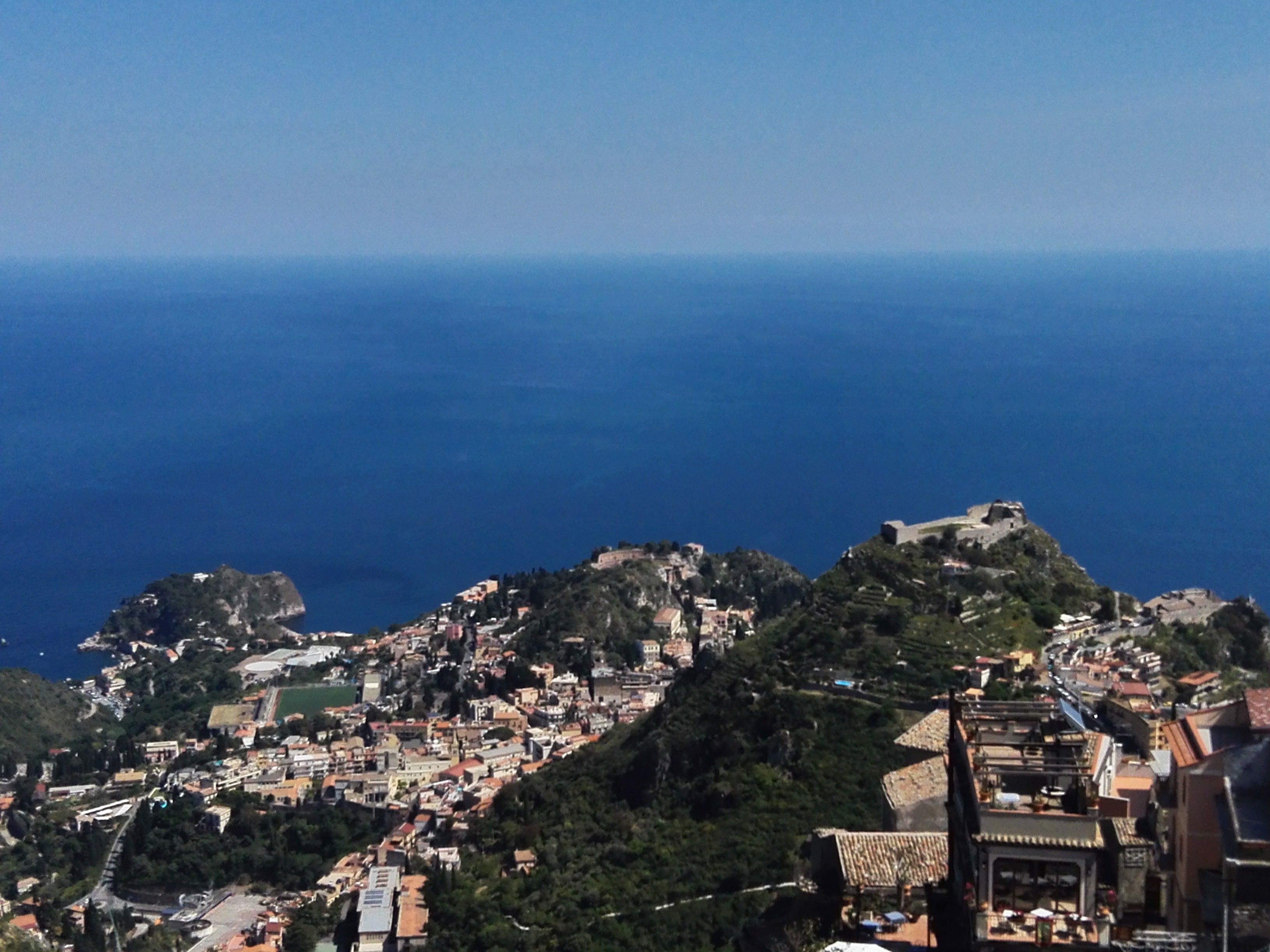 TAORMINA, GIARDINI NAXOS BAY AND CASTELMOLA